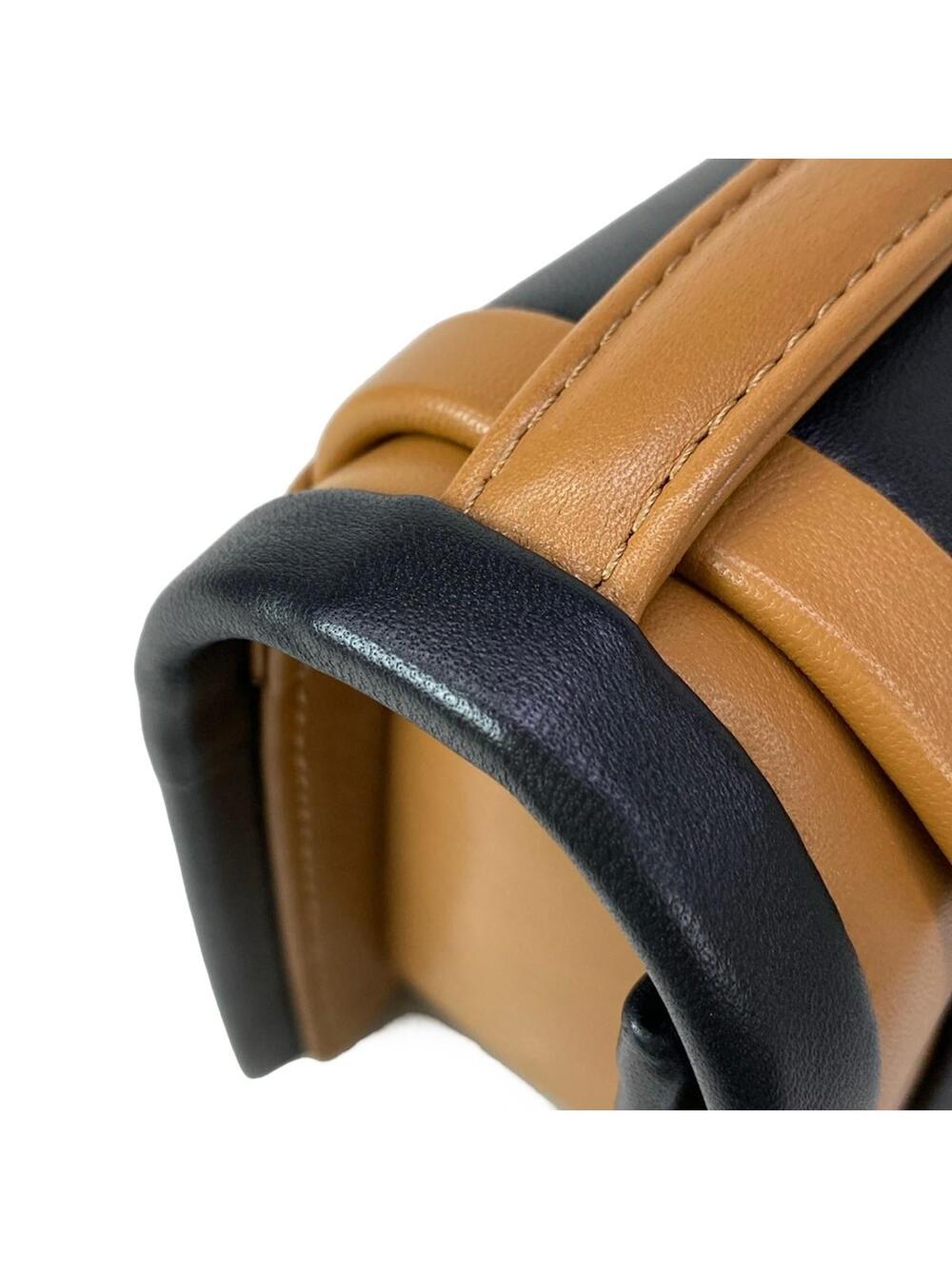Pierre Hardy Alpha Brown Black Leather #281273P69B - Picture 11 of 15